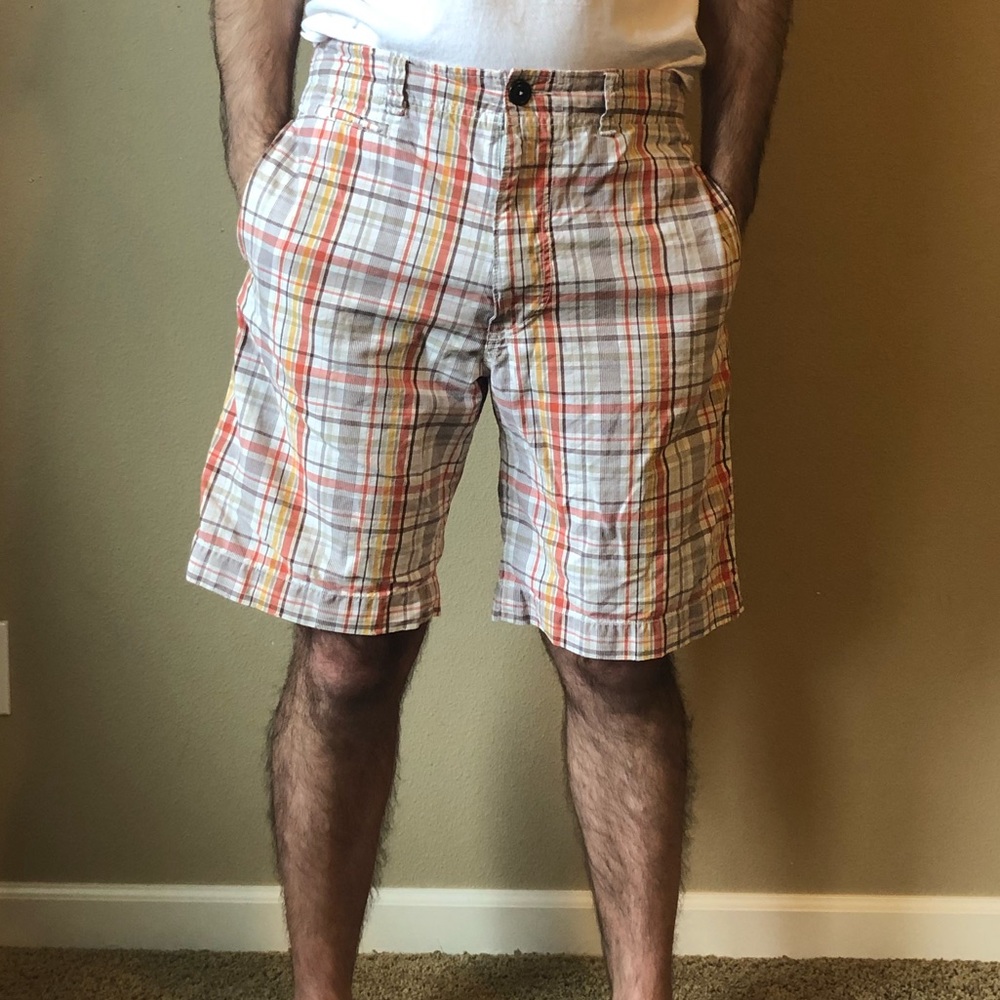 Men’s American Eagle Plaid Shorts